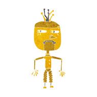 Cartoon Robot N267
