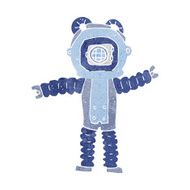 cartoon deep sea diver N28
