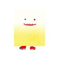 cartoon happy tooth N40