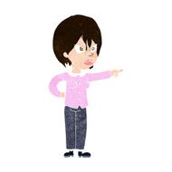 cartoon woman accusing N22