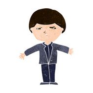 cartoon annoyed man N76