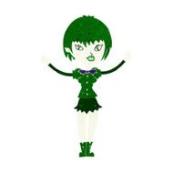 Cartoon Vampire Girl N225
