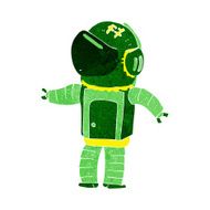 Cartoon Astronaut N130
