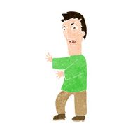 cartoon angry man N101