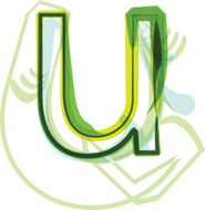 Green letter N11