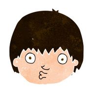 cartoon curious boy N36