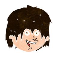 cartoon happy man N453