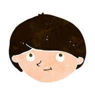 cartoon happy man N454