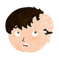 cartoon boy with ugly growth on head N8