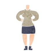 cartoon female body (add photos or mix and match cartoons) N230
