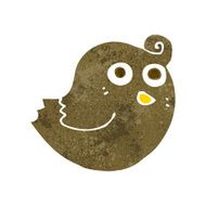 funny cartoon bird N165