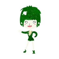 Cartoon Vampire Girl N226