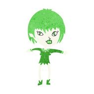 Cartoon Vampire Girl N227
