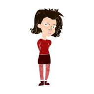 Cartoon Woman N48