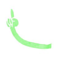 cartoon monster arm N87