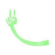 cartoon monster arm N91