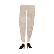 cartoon female legs N45