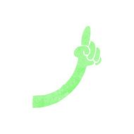 cartoon monster arm N101