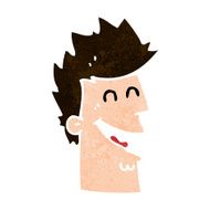 cartoon happy man N456