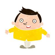 cartoon happy man N459