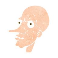 cartoon evil old man N17