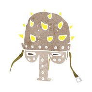 cartoon spiked helmet N10
