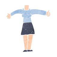 cartoon female body (add photos or mix and match cartoons) N233