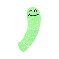 Cartoon Worm N43
