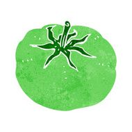 cartoon green tomato N8