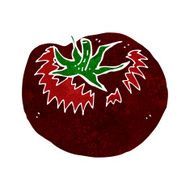 Cartoon Tomato N140