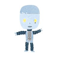 Cartoon Robot N270