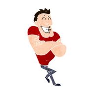 cartoon muscle guy N8