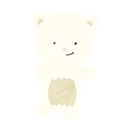 cartoon cute polar bear N44