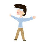 Cartoon Woman Wearing Glasses N21