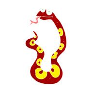 Cartoon Snake N183