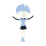 Cartoon Vampire Girl N229