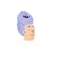 cartoon queen's head N7