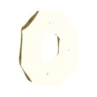 cartoon wooden number N54