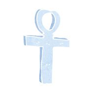 cartoon ankh symbol N9