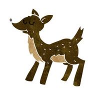 Cute Cartoon Deer N21
