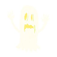 cartoon spooky ghost N88