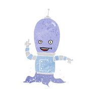 cartoon alien spaceman N23