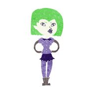 Cartoon Vampire Girl N230