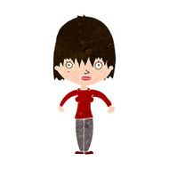 cartoon woman staring N30