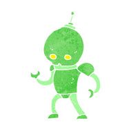 cartoon alien robot N19