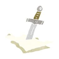 cartoon dagger in maps N6