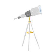 cartoon telescope N17