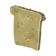 Cartoon Slice Of Bread N6