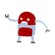 Funny Cartoon Robot N48