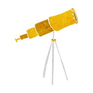 cartoon telescope N18